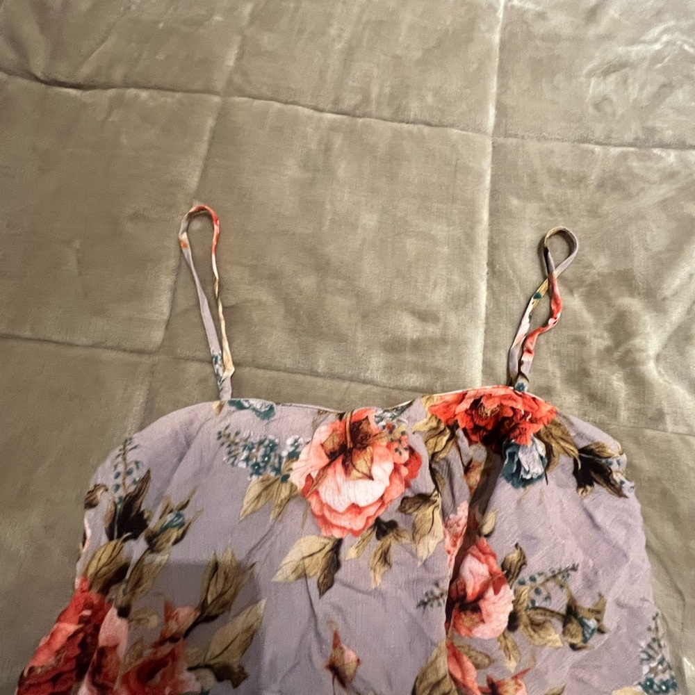 Floral Two Piece Matching Set - Picture 5 of 6
